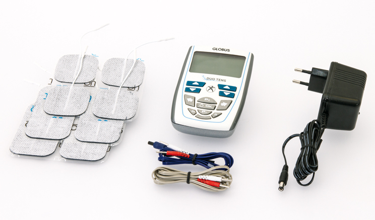 Électrostimulateur TENS Anti-Douleur Musculaire EMS 16 programmes + 8  électrodes