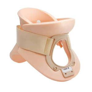 Minerve Cervicale Orthopédique Double Appui avec Ouverture Trachéo