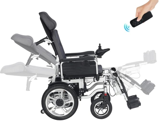 Fauteuil roulant électrique avec commande à distance - Disponible en Tunisie chez BEST SANTE 📞 Contact & Achat en Tunisie : Pour plus d'informations ou pour commander votre Fauteuil roulant électrique avec commande à distance : ☎️ 28 418 268 / 70 295 291 📍 Livraison à domicile dans toute la Tunisie