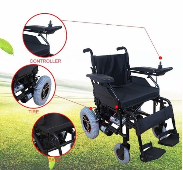 Fauteuil Roulant Électrique Navette à Roues Rigides disponible en Tunisie chez BEST SANTE