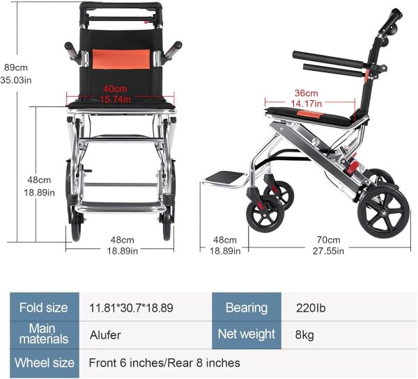Chaise de Transfert Ultra-légère - Disponible en Tunisie chez BEST SANTE 📞 Contact & Achat en Tunisie : Pour plus d'informations ou pour commander votre Chaise de Transfert Ultra-légère : ☎️ 28 418 268 / 70 295 291 📍 Livraison à domicile dans toute la Tunisie