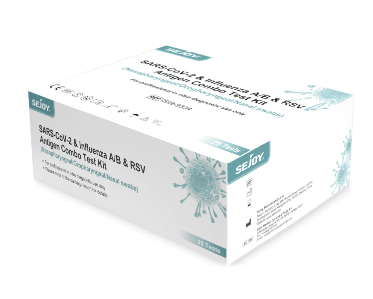 Test Antigénique Combiné–Grippe A/B et COVID-19